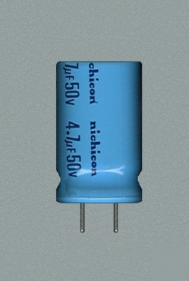 Lot (100) bipolar electrolytic capacitors 4.7 ufd 50 v