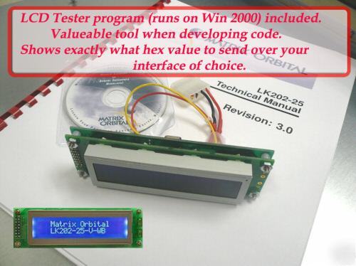 Matrix orbital serial lcd - atmel atmega pic 8051