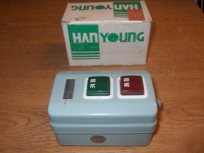New han young switch hy-510 250V 3P 15A 1 year warranty
