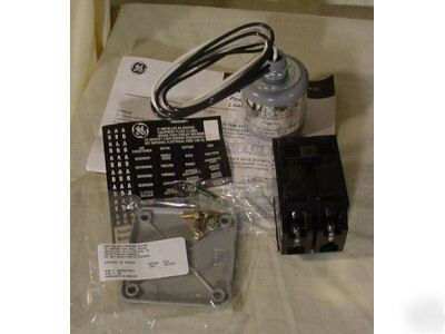New 125 a rainproof load center w/ breakers & arrestor