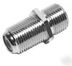 05-01858 coax adapter f female/female bullet barrel tv