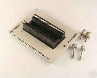  AC174009 microchip 64 pin sdip socket PIC17C75X