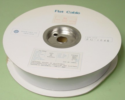 Hitachi 40 conductor flat ribbon cable 200 ft.