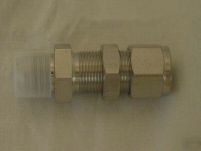New parker a-lok 8XABC8-316 stainless steel nipple 