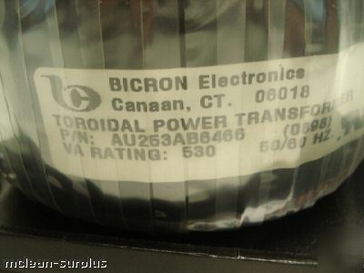 Superior electric ps-860 power supply PS860 toroidal