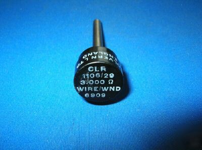 Wire potentiometer colvern 3KOHM clr 1106/29 nos