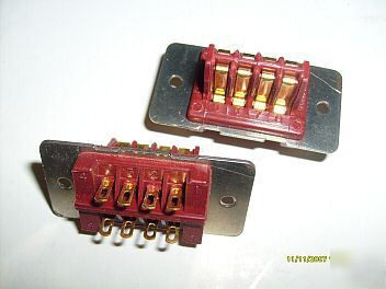 10PCS mcmurdo red range plug RP8 rack panel connector
