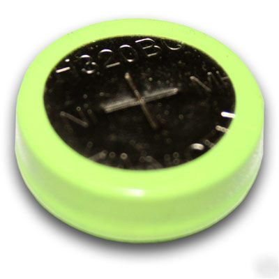 320MAH ultra high capacity rechargeable button battery