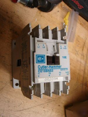 Cutler hammer motor starter contactor CE15BNS3 10E