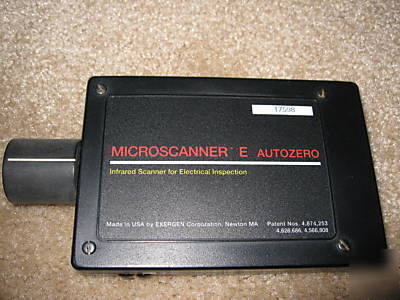 Exergen microscanner e autozero infrared scanner