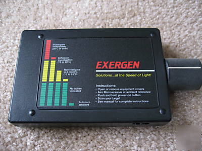 Exergen microscanner e autozero infrared scanner