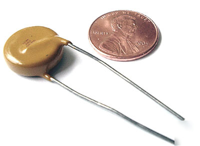 High voltage ceramic disc capacitor ~ 100PF 6000V (10)