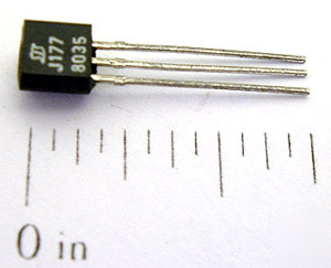 J177 j fet jfet transistor ~ 45V 7MA p-channel (30)