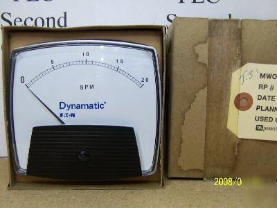 New in box eaton dynamatic spm meter 0-20 A199