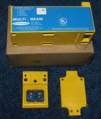 New lot of 4 banner multi-beam scanner blocks