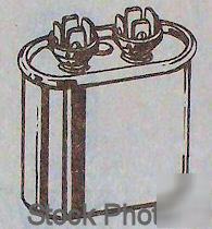 New motor run capacitor 5MF 370VOLT oval oil filled 