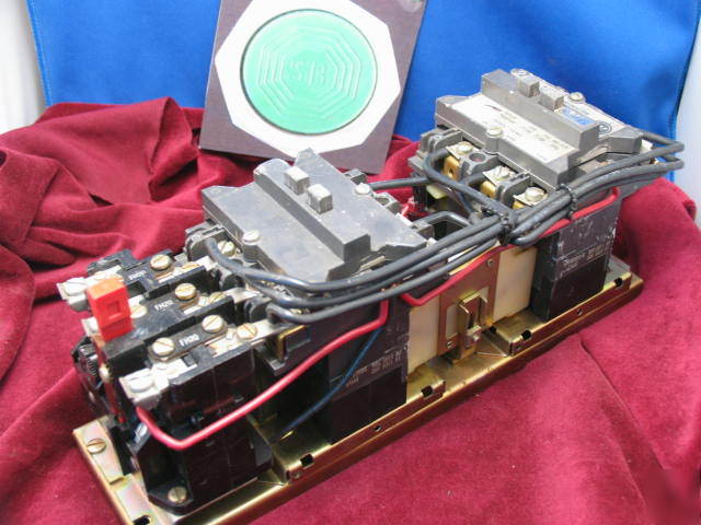 Westinghouse motor starter contactor assy with overload