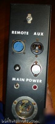 Remote aux main power unit 20A 250V 