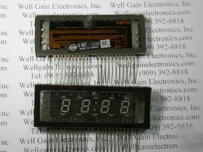 Futaba 4-mt-07B /zb 4 digit vfd fluorescent display 