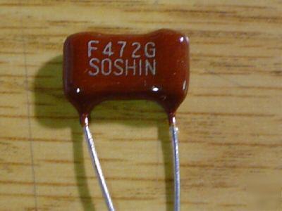 New 10PCS 500V 4700PF dipped silver mica capacitors 