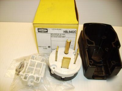 New hubbell plug HBL9462C 60AMP 125/250VT 14-60P 9462C 