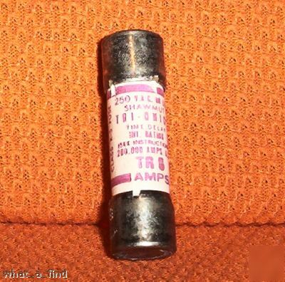 New shawmut TR5 5 amp tri-onic fuse warranty nnb