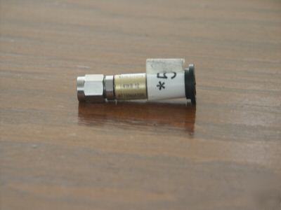 Wiltron 41KB-10 coaxial fixed attenuator, dc-26.5 ghz, 