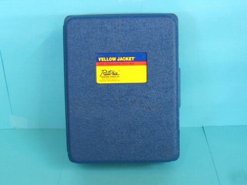 Yellow jacket gas pressure test kit 78060 w/ case