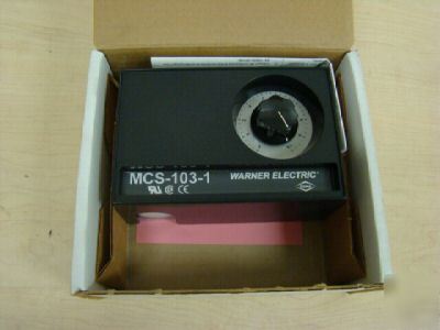 Warner mcs-103-1 power supply with one torque control =
