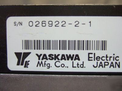 Yaskawa servopack cacr-PR0AE4ESY6
