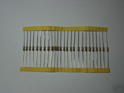 750K ohm 1/4 watt 5% carbon resistor lot of 25