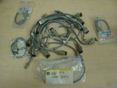 (20) allen-bradley 500 1747-C11 communication cable, =