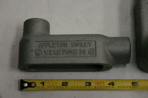 Appleton unilet 1/2 lb forms 35