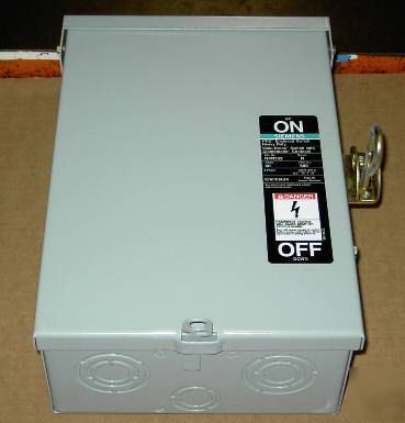 Siemans NFR352 heavy duty enclosed switch 60 amps