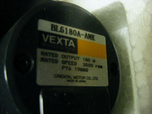 Vexta brushless motor & controler drive oriental co.