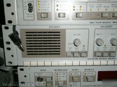 Wiltron communication panel model# 9820A