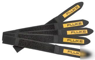 Fluke meters test vom mutlimeter lead wraps 5 pack lot