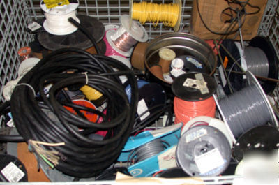Lot of miscellaneous electrical wire
