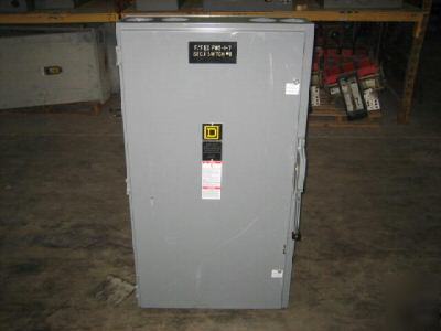 Square d H366 disconnect safety switch 600 amp 600V