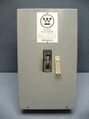 Westinghouse 15 amp safety switch - 2-pole EH2015