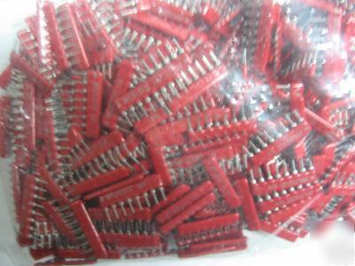 1000 pc's resistors p/n - L081S821 8-pin sip bussed bi