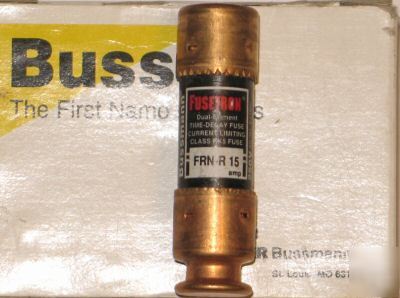 New bussmann frn-r-15 class RK5 fuses pack of 10