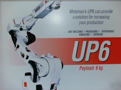 New motoman UP6 xrc 2001 robot 