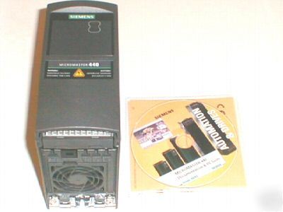Siemens drive micromaster 6SE6440-2AB13-7AA1 