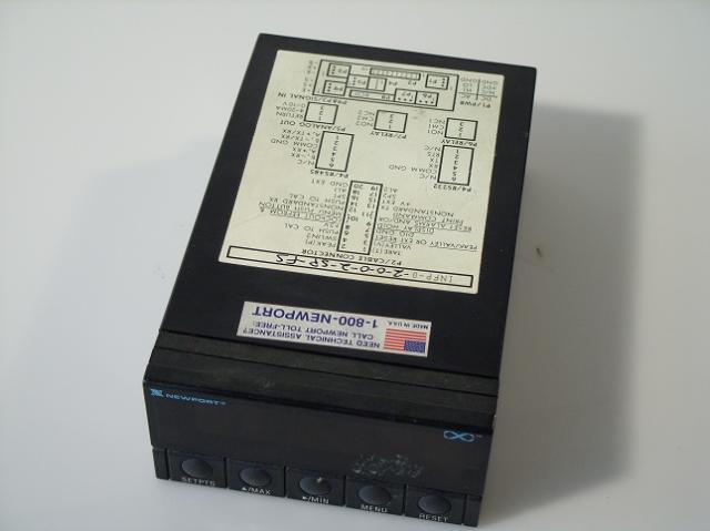 New port electronics. process panel meter