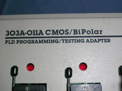 Qty 2 data i/o programmer adapters 303A-011A & 303A-fpc