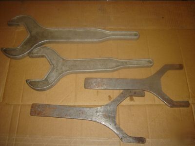 2 vintage tri clover wrenches -ladish co. electrical