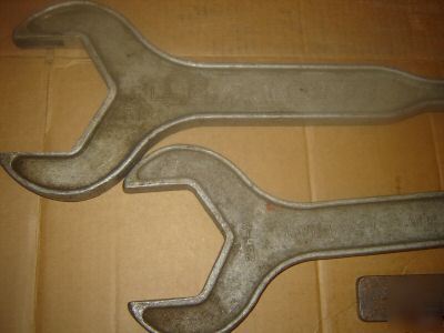 2 vintage tri clover wrenches -ladish co. electrical