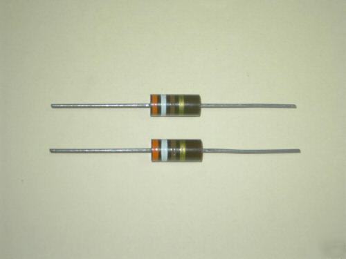430 ohm 2 watt carbon composit resistors non inductive