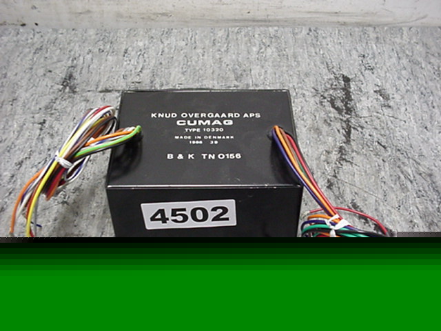 B&k tn 0156 knud overgaard aps cumag type 10320